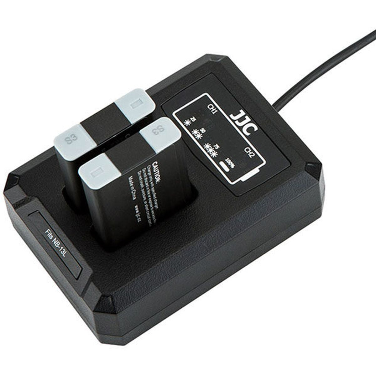 JJC DCH-NB13L USB Dual Batterycharger (For Canon NB-13L) - image 3 of 5
