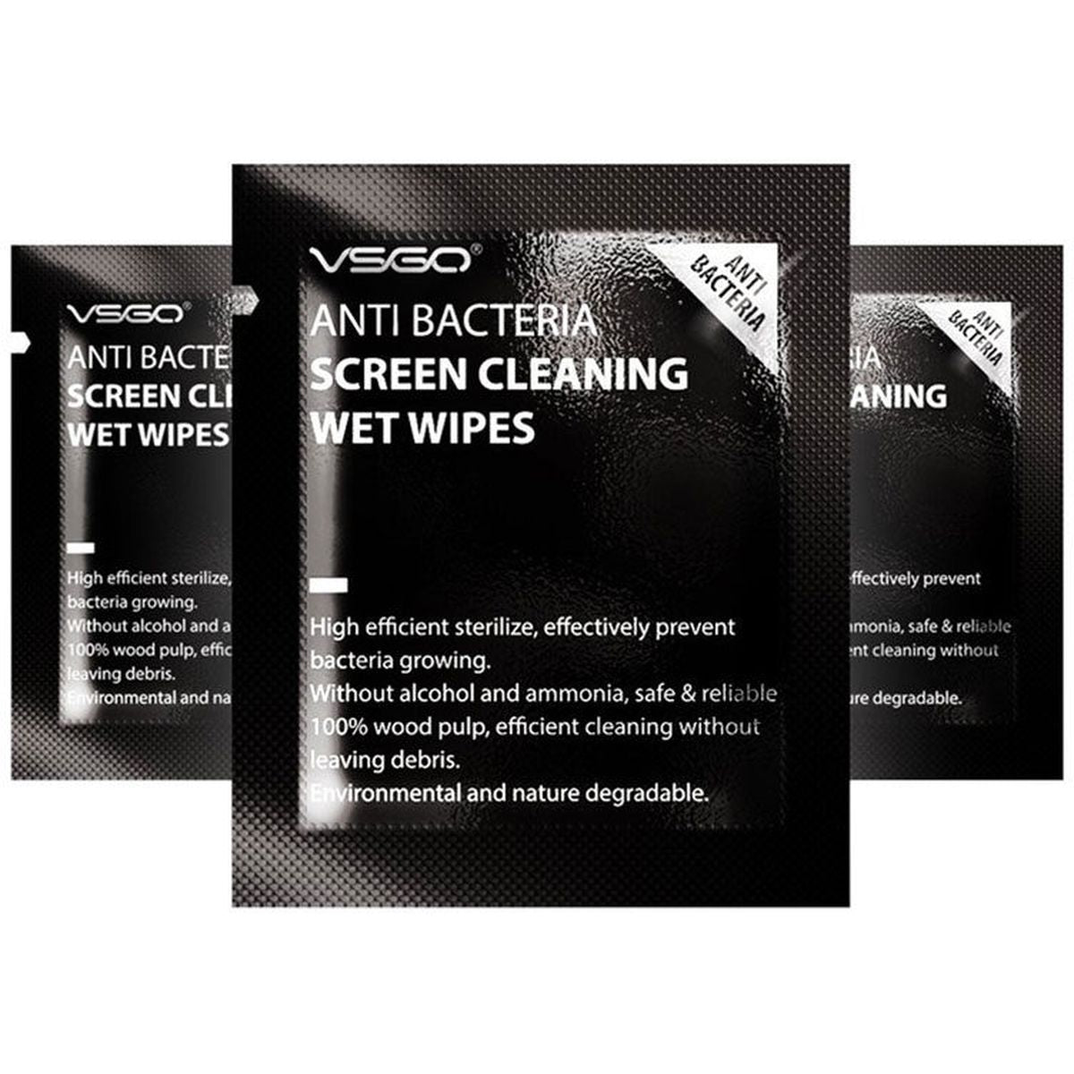 VSGO Anti Bacteria Screen Cleaning Wipes Kit (60 Pieces) - image 2 of 5