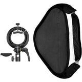 Godox S2-TYPE Bracket Bowens + Softbox 80x80cm + Grid