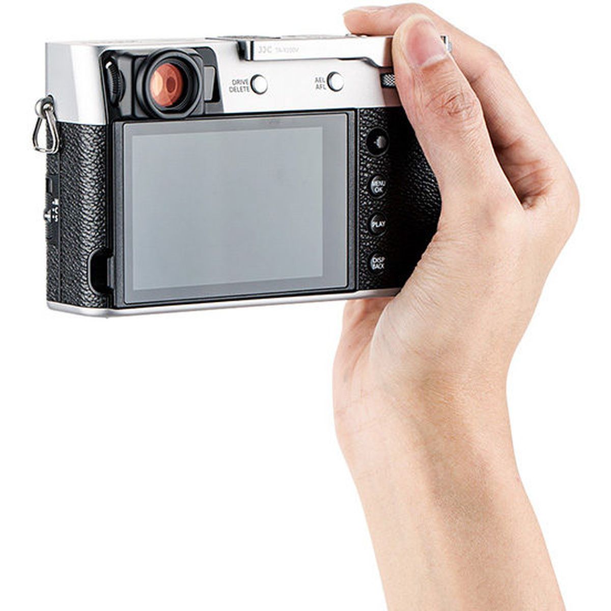 JJC TA-X100V Thumbs Up Grip Silver For X-100V/X-100F/X-E3 - image 2 of 5