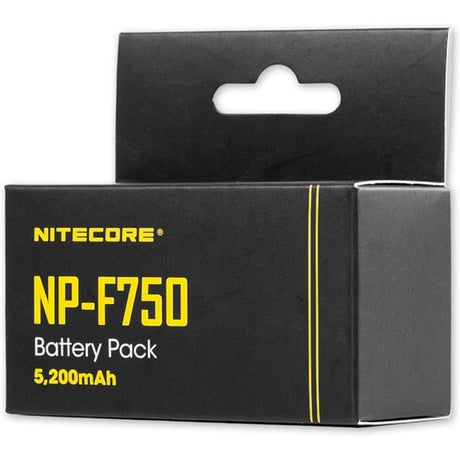 Nitecore NP-F750 Battery Pack 5200mAh 38.5WH - image 2 of 4