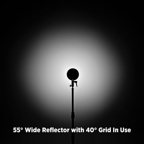 Westcott 55-DEGREE Wide Umbrella Reflector w/ Honeycomb Grids (Bowens Mount) - image 5 of 5