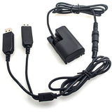 Caruba LP-E6 Full Decoding Dummy Battery +5V 2A USB Cable - image 2 of 5