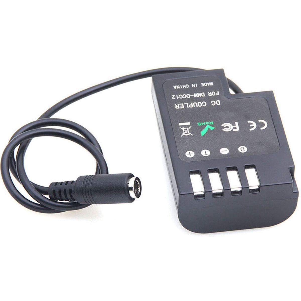 Caruba DMW-DCC12 Full Decoding Dummy Battery Straight Cable - image 4 of 4