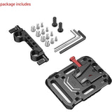 SmallRig 3016 V Mount Battery Plate w/ Dual 15mm Rod Clamp