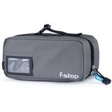 F-Stop Accessory Pouch Large Gargoyle (Grey) Black Zipper
