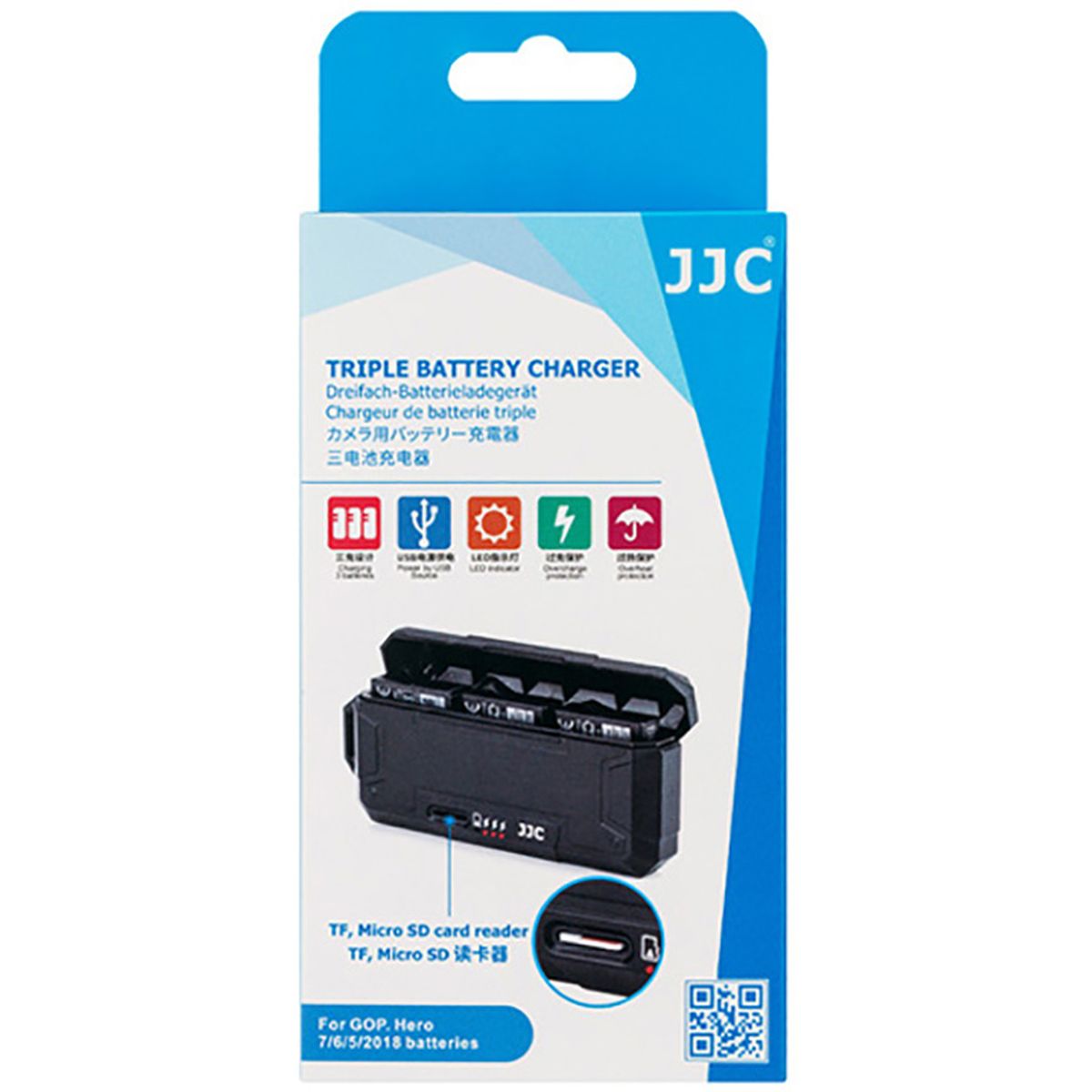 JJC GoPro Triple Battery Charger - image 2 of 3