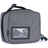F-Stop Filter Case (Grey) Black Zipper