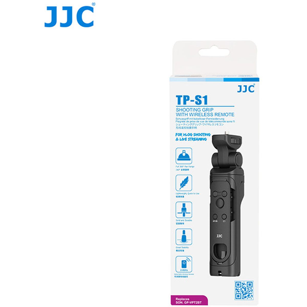 JJC TP-S1 Shooting Grip w/ Wireless Remote - image 3 of 4