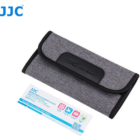JJC FP-K4S Grey Filter Pouch Holds 4 Filters Up To 58mm - image 4 of 5