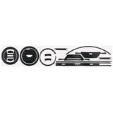 JJC KS-Z2450SK Shadow Black Antiscratch Protective Skin Film - image 4 of 4