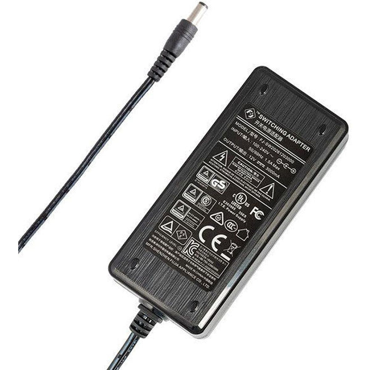 Feelworld DC 12V 3A Power Adapter 100V - 240V AC 50 / 60Hz - image 2 of 2