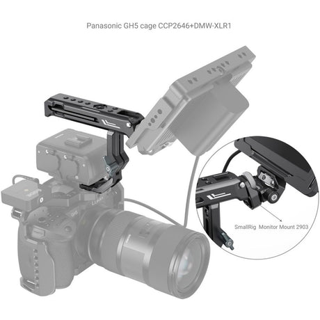 SmallRig 3082 Top Handle For XLR-K1m/K2m/K3m/ DMW-XLR1 ADAP. - image 5 of 5