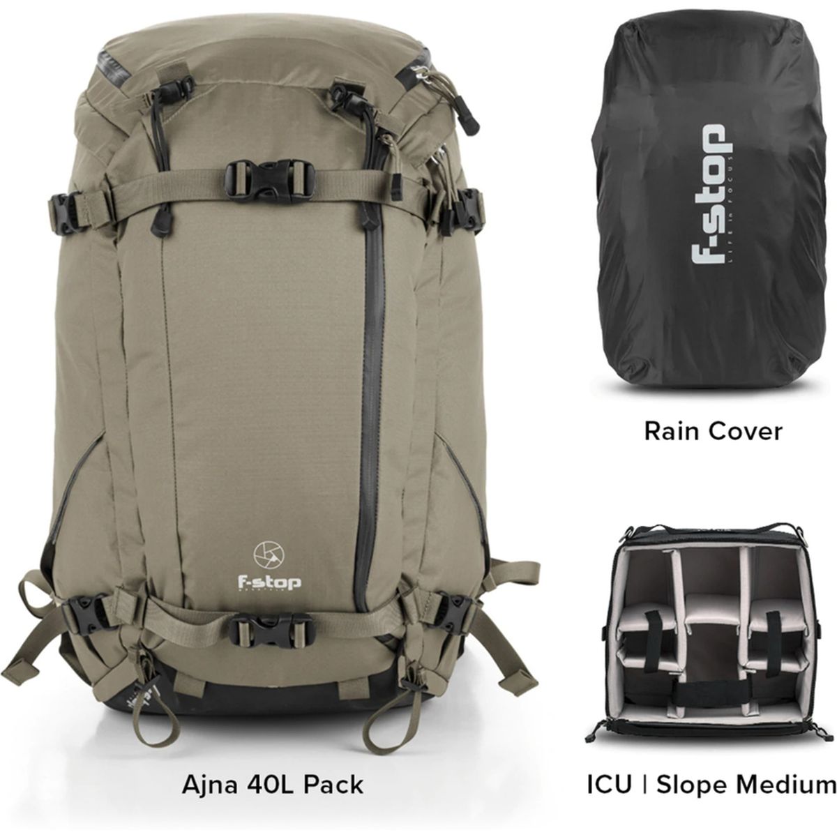 F-Stop Ajna Essentials Bundle Aloe (Drab Green)