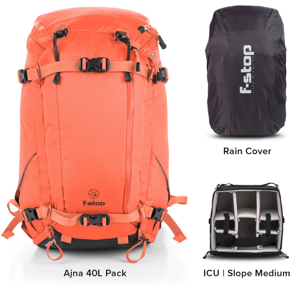 F-Stop Ajna Essentials Bundle Nasturtium (Orange)