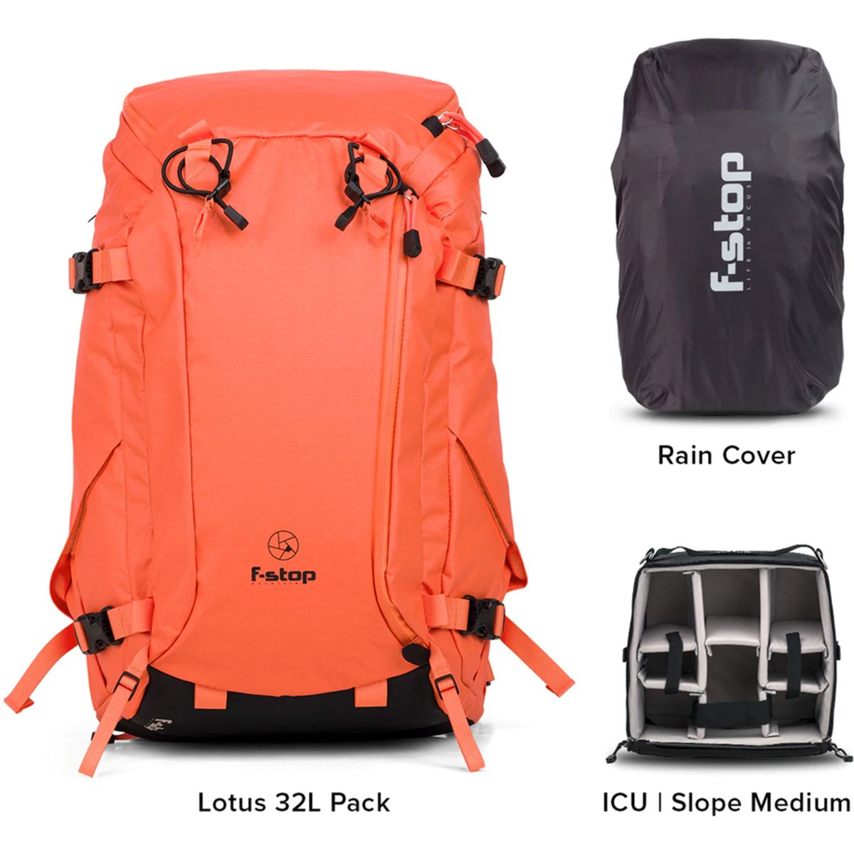 F-Stop Lotus Essentials Bundle Nasturtium (Orange)