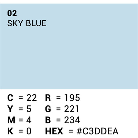 Superior Background Rol Sky Blue (NR 02) 1.35m X 11m - image 5 of 5