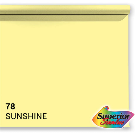 Superior Background Roll Sunshine (NR 78) 1.35m X 11m