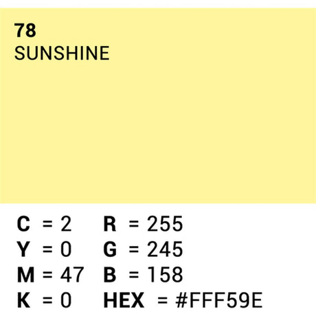 Superior Background Roll Sunshine (NR 78) 1.35m X 11m - image 5 of 5