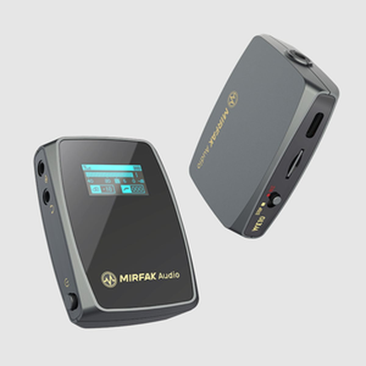 MIRFAK Dual Channel Compact Wireless Microphone System WE10 - image 4 of 4