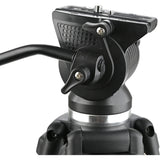 Caruba Videostar 177 Pro Videostatief + Liquid Damped Head