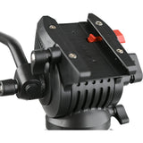 Caruba Videostar 177 Pro Videostatief + Liquid Damped Head