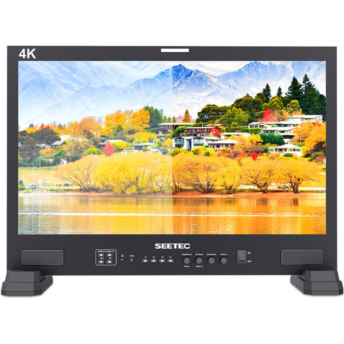 Feelworld Seetec 21.5 LUT215 3D Broadcast Monitor 3G-SDI 4K (w/ Suitcase) - image 3 of 5