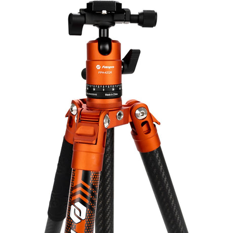 Fotopro X-AirCross 2 Carbon Tripod Orange - image 2 of 5