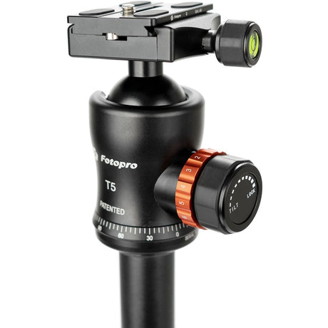 Fotopro F-64 I-Speedy Tripod + T5 Head - image 3 of 5