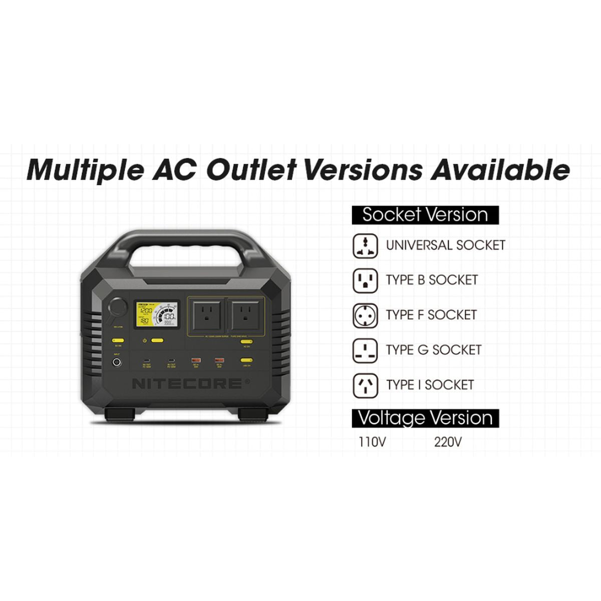 Nitecore NES500 Portable Outdoor Power Station - image 5 of 5