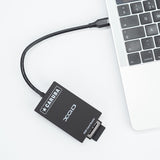 Caruba 2 In 1 Cardreader XQD + SD USB-C