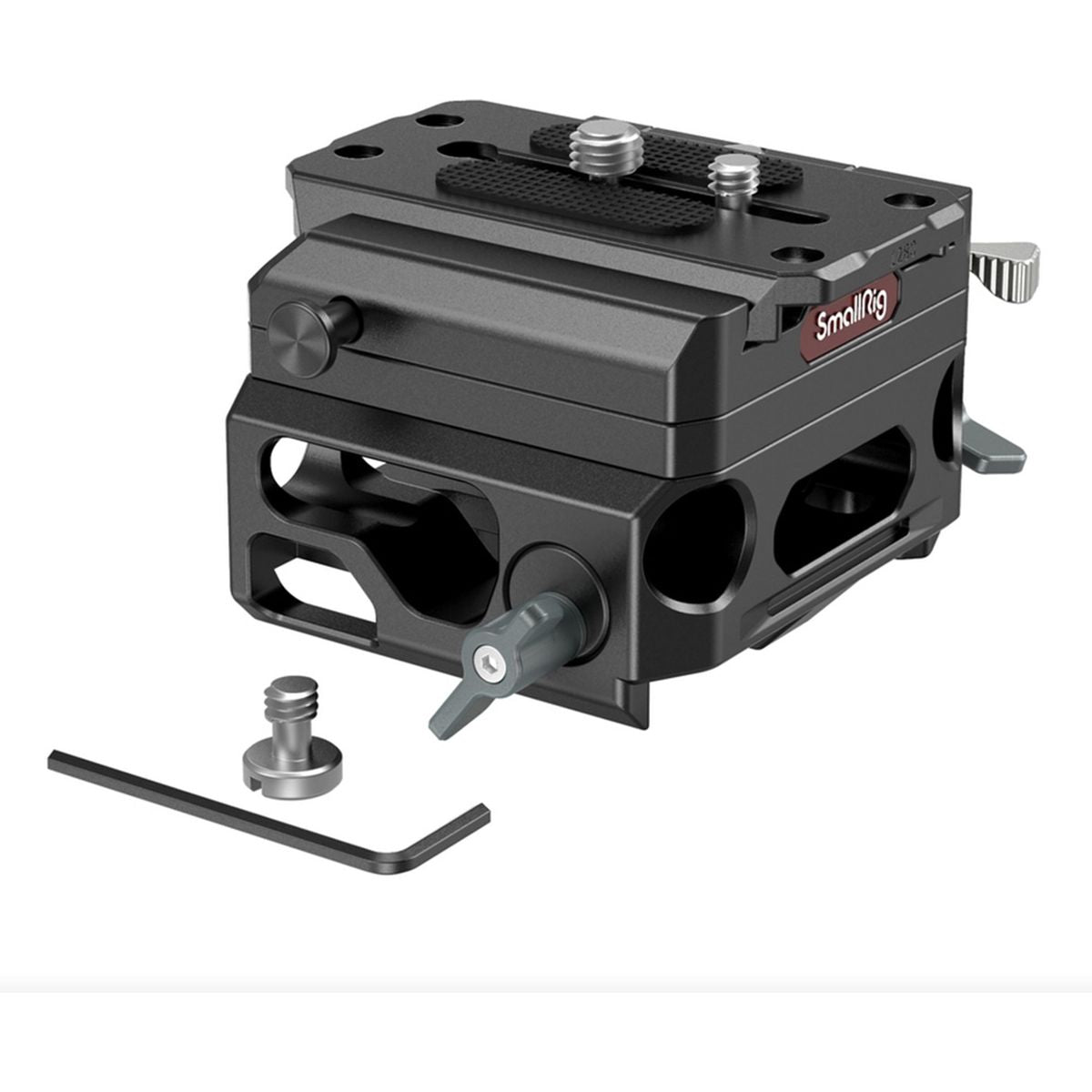 SmallRig 3067 Lightweight Baseplate w/ Dual 15mm Rod Clamp