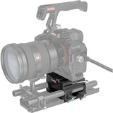 SmallRig 3067 Lightweight Baseplate w/ Dual 15mm Rod Clamp