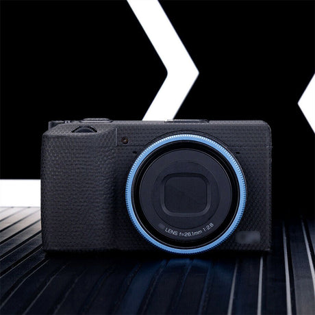 JJC RN-GR3X Blue Lens Decoration Ring For Ricoh GRIIIx - image 4 of 4
