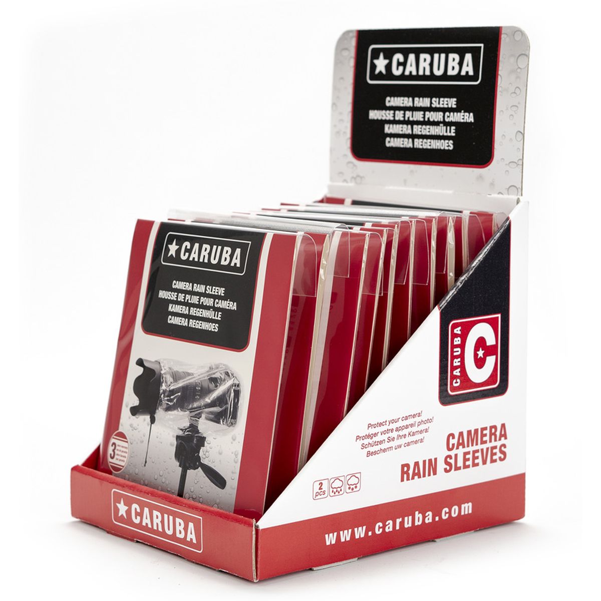 Caruba Rain Sleeve Display Pack (10x2)
