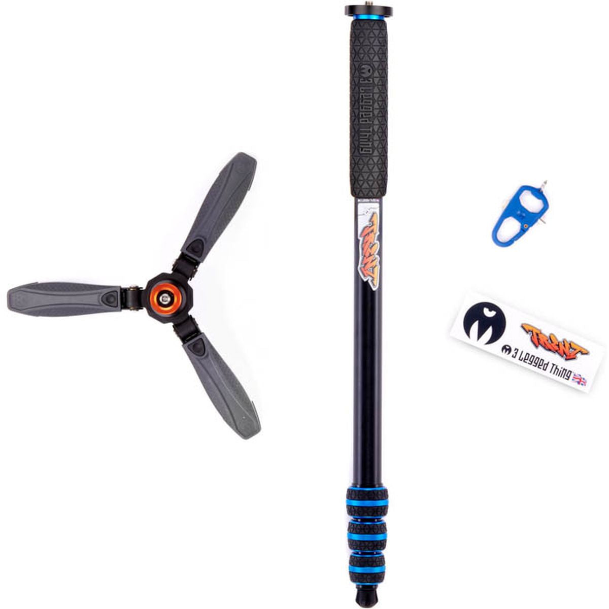 3 Legged Thing Trent 2.0 Monopod BL & DOCZ2 Foot Stabiliser