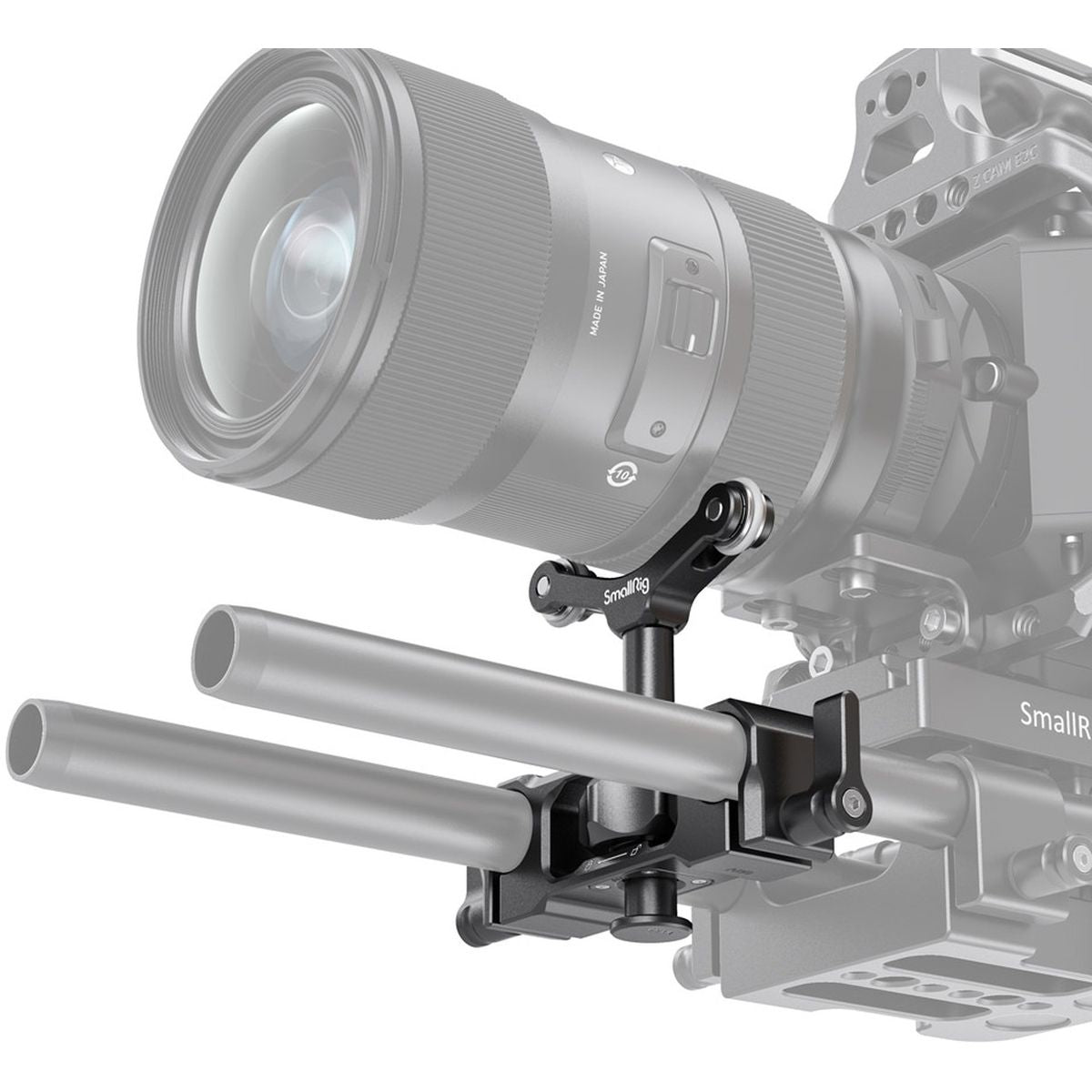 SmallRig 2727 Universal 15mm LWS Rod Mount Lens Support
