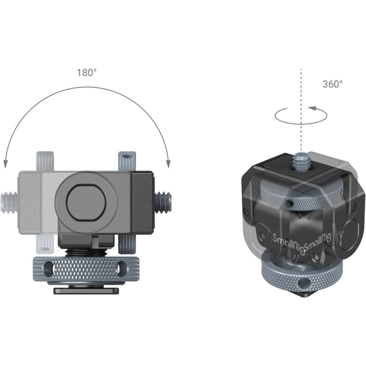 SmallRig 3809 Monitor Mount Lite w/ Cold Shoe