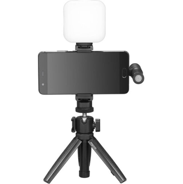Godox Vlogging Kit (w/ LED6BI Bi-Colour LED Video Light; iOS Edition)