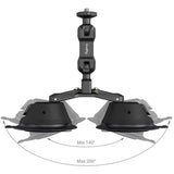 SmallRig 3566 Portable Dual Suction Cup Camera Mount SC-2K