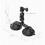 SmallRig 3566 Portable Dual Suction Cup Camera Mount SC-2K