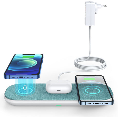 Choetech 10W 3 In 1 Fast Wireless Charger Pad T569-S - image 3 of 3