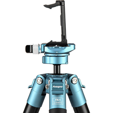 Fotopro FLY-1 Aluminium Blue / Black Tripod - image 4 of 5
