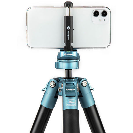 Fotopro FLY-1 Aluminium Blue / Black Tripod - image 5 of 5