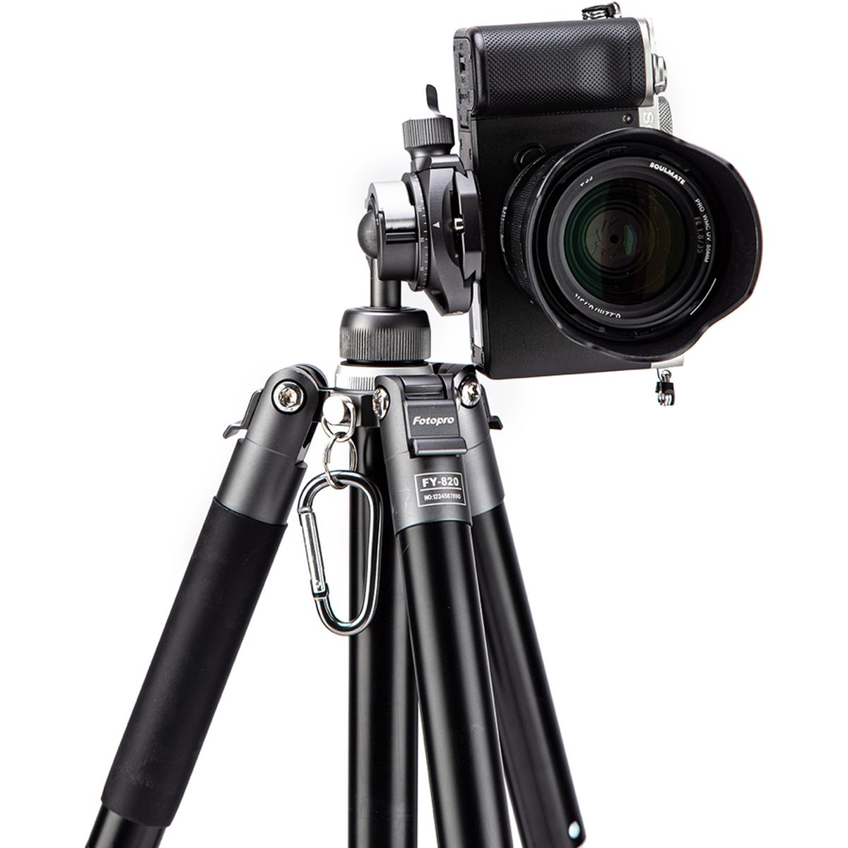 Fotopro FREE-1 Aluminium Grey / Black Tripod - image 5 of 5
