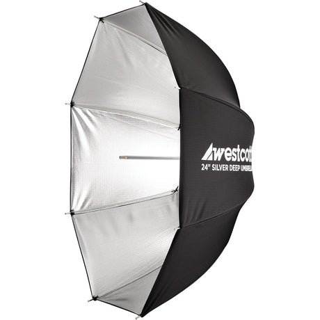 Westcott Deep Umbrella - Silver Bounce (24) - image 2 of 2