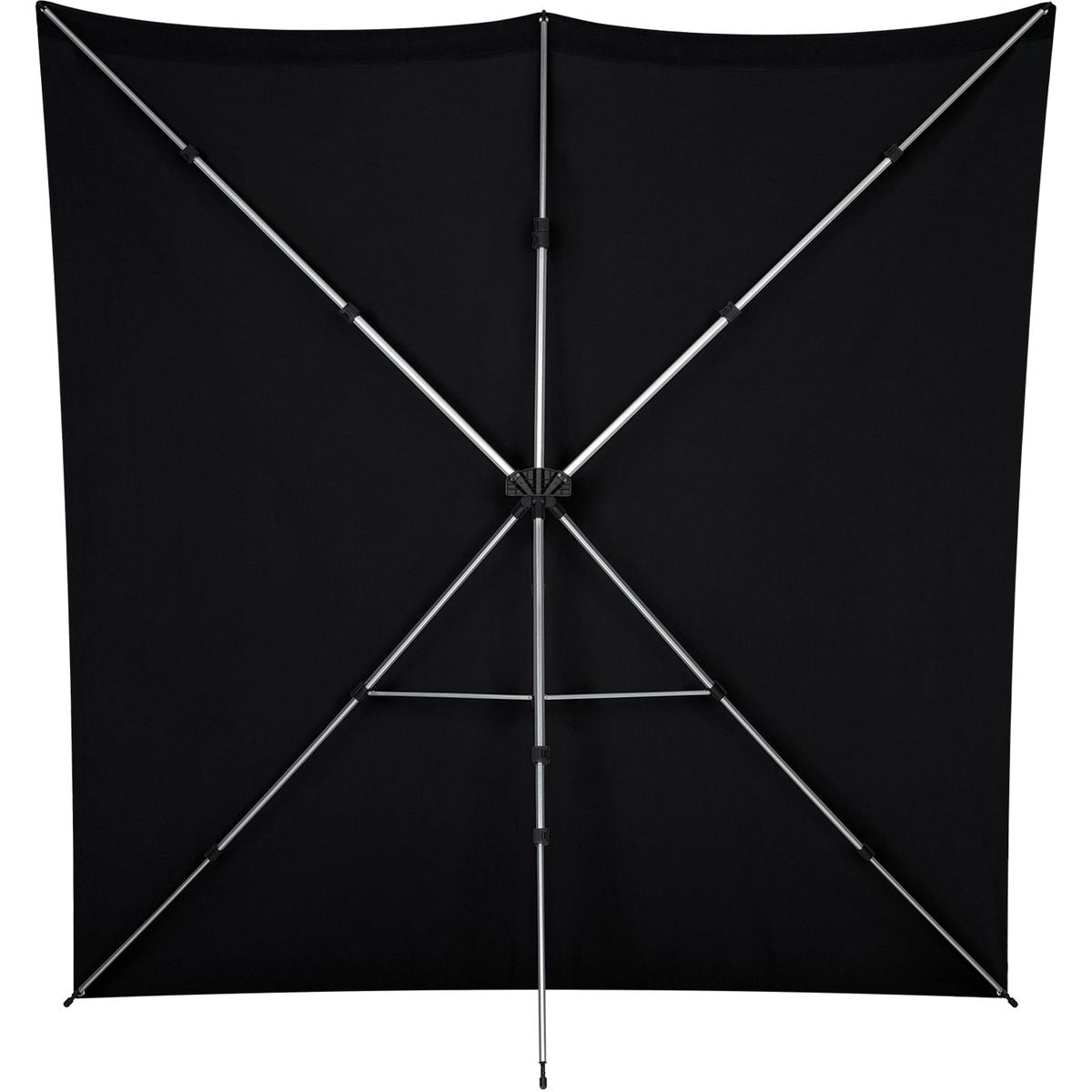 Westcott X-Drop Pro Wrinkle-Resistant Backdrop Kit - Rich Black (8' X 8') - image 4 of 5