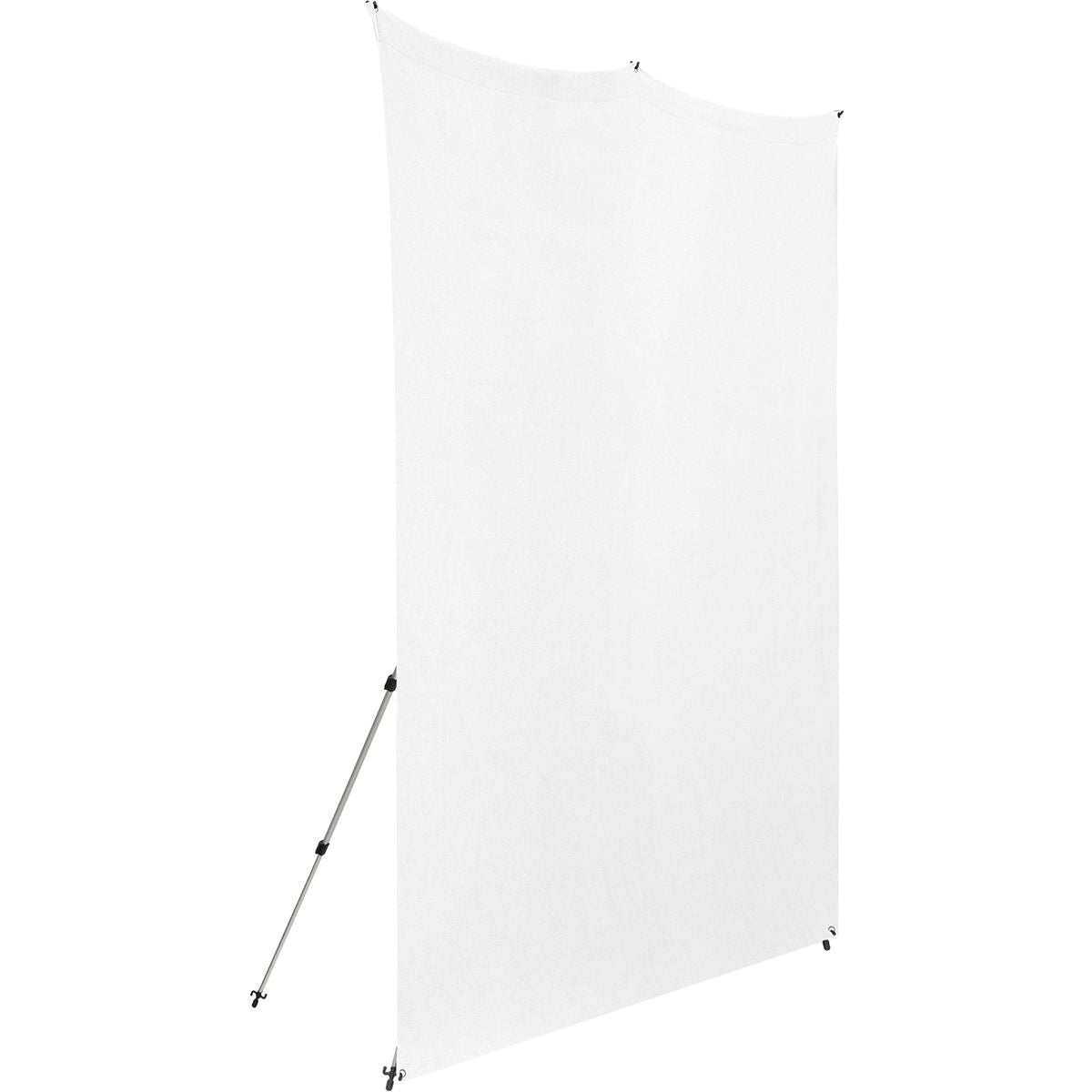 Westcott X-Drop Pro Wrinkle-Resistant Backdrop Kit - High-Key White (8' X 8') - image 2 of 5