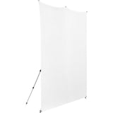 Westcott X-Drop Pro Wrinkle-Resistant Backdrop Kit - High-Key White (8' X 8') - image 2 of 5