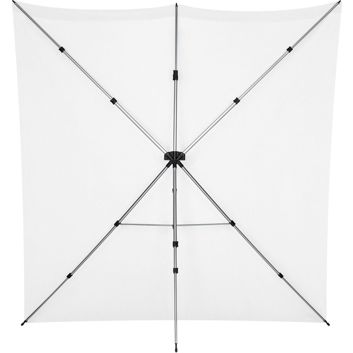 Westcott X-Drop Pro Wrinkle-Resistant Backdrop Kit - High-Key White (8' X 8') - image 4 of 5